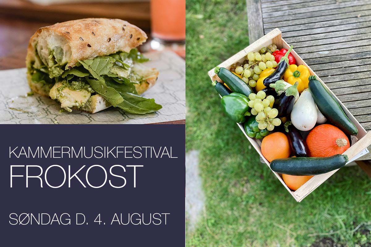 Frokost til Kammermusikfestival søndag d. 4. august 2024