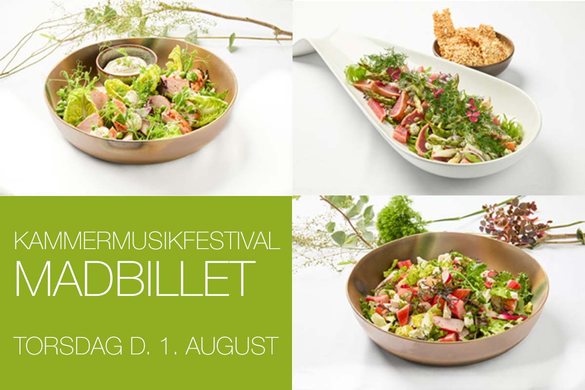 Madbillet Kammermusikfestival torsdag den 1. august 2024